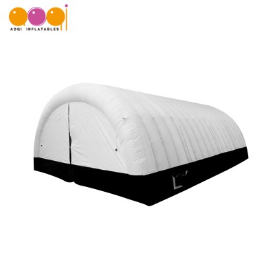 AOQI white commercial advertising inflatable tunnel tent for sale