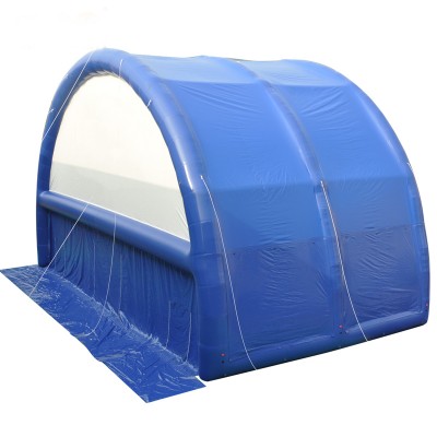 Outdoor sealed inflatable tent, camping dome floating tent for event